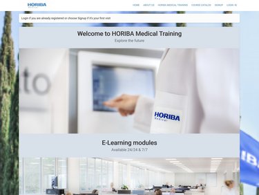 E-Learning module_thumbnail_HORIBA Medical Training Center