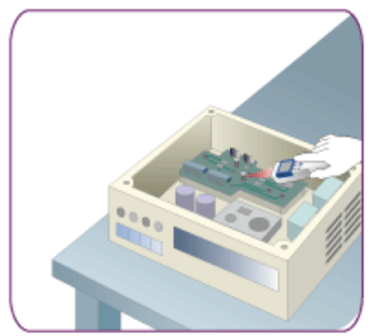 Check heating value of electronic devices